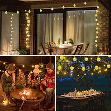 Carica l&#39;immagine nel visualizzatore di Gallery, Catena Luminosa Esterno Solare, Aerb Aggiornato 50 LEDs 30ft Luci da...