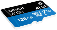 Carica l&#39;immagine nel visualizzatore di Gallery, Lexar Schede ad alte prestazioni 633x 128GB microSDXC UHS-I - Ilgrandebazar