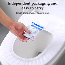Carica l'immagine nel visualizzatore di Gallery, SCOBUTY Copriwater USA e Getta,Copriwater Monouso,Copertura Igienica Monouso per Bambini,Donne Incinta,Campeggio, Antibatterico Dimensione Universale, Impermeabile, Tascabile, Pacchetto Singolo,30pc