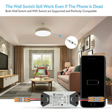 Carica l&#39;immagine nel visualizzatore di Gallery, eMylo Smart WiFi Interruttore luce relè 2 pacchi, Grigio - Ilgrandebazar