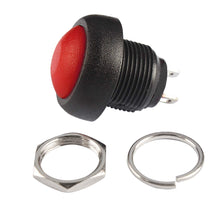 Carica l&#39;immagine nel visualizzatore di Gallery, Larcele 10x12mm Pulsante Impermeabile Mini Rotonda Momentaneo 5 Colori - Ilgrandebazar