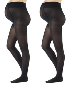 2 PAIA COLLANT PREMAMAN OPACHI | CALZE MATERNITA COMODE, STRUTTURATE ED... - Ilgrandebazar
