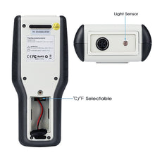 Carica l&#39;immagine nel visualizzatore di Gallery, Eray Anemometro Professionale Termometro Digitale Misuratore White and Black - Ilgrandebazar
