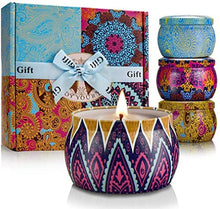 Carica l&#39;immagine nel visualizzatore di Gallery, TOFU Candele Profumate, Set Regalo Donna,100% Natural Soy Profumate