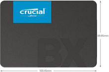 Carica l&#39;immagine nel visualizzatore di Gallery, Crucial BX500 CT240BX500SSD1(Z) SSD Interno, 240 GB, 3D NAND, SATA, 2.5 Pollici, Frustration Free Packaging, 540/500 MB/s