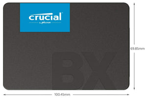 Crucial BX500 CT120BX500SSD1(Z) SSD Interno, 120 GB, 3D NAND, 120 Black - Ilgrandebazar