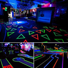 Carica l&#39;immagine nel visualizzatore di Gallery, Nastro in tessuto Gaffer fluorescente, Konesky 6pcs nastro fluorescente... - Ilgrandebazar