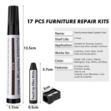 Carica l&#39;immagine nel visualizzatore di Gallery, Peakally 17 PC Kit per la riparazione di mobili Marcatori in legno e... - Ilgrandebazar