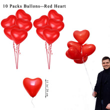 Carica l&#39;immagine nel visualizzatore di Gallery, Kit decorazioni per San Valentino 1000 pezzi Petali di rosa rossa 10 pezzi... - Ilgrandebazar