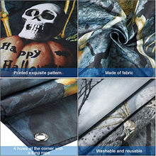 Carica l&#39;immagine nel visualizzatore di Gallery, Sfondo di Halloween Scheletro Cranio Fotografia Tema Halloween...