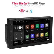 Carica l&#39;immagine nel visualizzatore di Gallery, Car Audio Video, 7 pollici Wifi Doppio Din Autoradio Stereo default - Ilgrandebazar