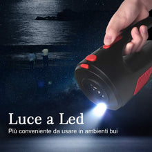 Carica l'immagine nel visualizzatore di Gallery, Aspirabriciole Senza Fili, Sonoka Aspirapolvere per Auto Portatile Potente(120W 5000PA 2200mAh), 20 Minuti di Aspirazione, Filtro HEPA umido e Secco per Auto/Casa[Con Luce a LED]