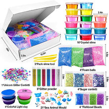 Carica l&#39;immagine nel visualizzatore di Gallery, SPECOOL Slime Kit, DIY Fluffy Giocattoli Trasparente Set Fabbrica... - Ilgrandebazar