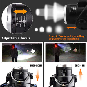 SunTop Lampade da Testa LED, Torce testa LED per attività all'aperto,... - Ilgrandebazar