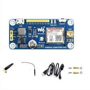 Waveshare gsm/GPRS/Bluetooth Hat for Raspberry Pi SIM800C GSM/GPRS HAT Board - Ilgrandebazar