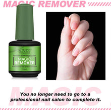 Carica l&#39;immagine nel visualizzatore di Gallery, (2 Pezzi) Nail Polish Remover, Magic Soak Off Gel, Quick and Safe, Rimuove lo Smalto in Gel Soak-Off in 3-5 Minuti, Facilmente e Rapidamente, Non Danneggia le Unghie