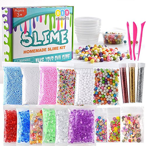 KUUQA Kit Confezione da 24 Pelli Che Include Micro Sfere in Polistirolo... - Ilgrandebazar