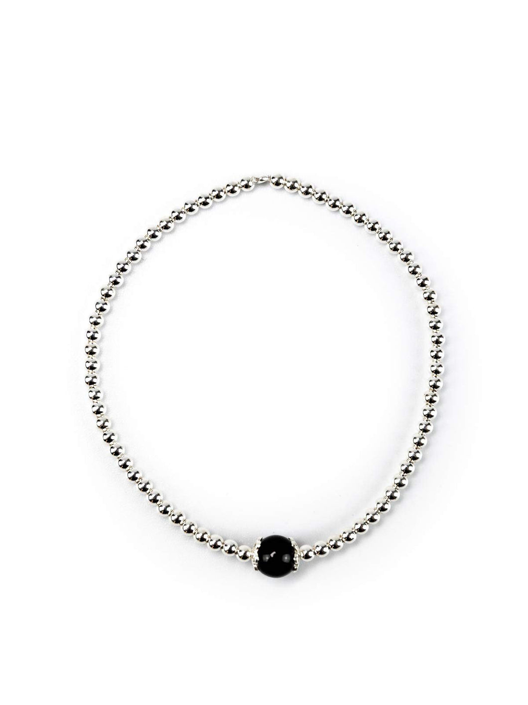 Su Coccu - Bracciale tradizionale sardo, amuleto. Argento925 (Nero)