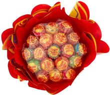 Carica l&#39;immagine nel visualizzatore di Gallery, Chupa Chups Flower Bouquet, Lollipop Gusti Frutti Assortiti al Limone, Arancia, Fragola, Mela, Anguria e Ciliegia, Bouquet da 19 lecca lecca Monopezzo, Ottimo come Idea Regalo