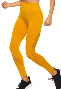 INSTINNCT Leggins Sportivi da Donna Vita Alta Pantaloni Elastici di Fitness... - Ilgrandebazar