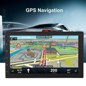 Autoradio android 7" Comandi al volante  2 Din, Touch Screen da 7 pollici Bluetooth WiFi Lettore Multimediale Supporto Lettore MP5 GPS / Immagine di Retromarcia / Controllo del Volante / Radio - Ilgrandebazar