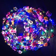 Carica l&#39;immagine nel visualizzatore di Gallery, LED Ghirlanda, 12 PCS Fascia Fiori Ghirlanda Capelli Ghirlande 1 - Ilgrandebazar