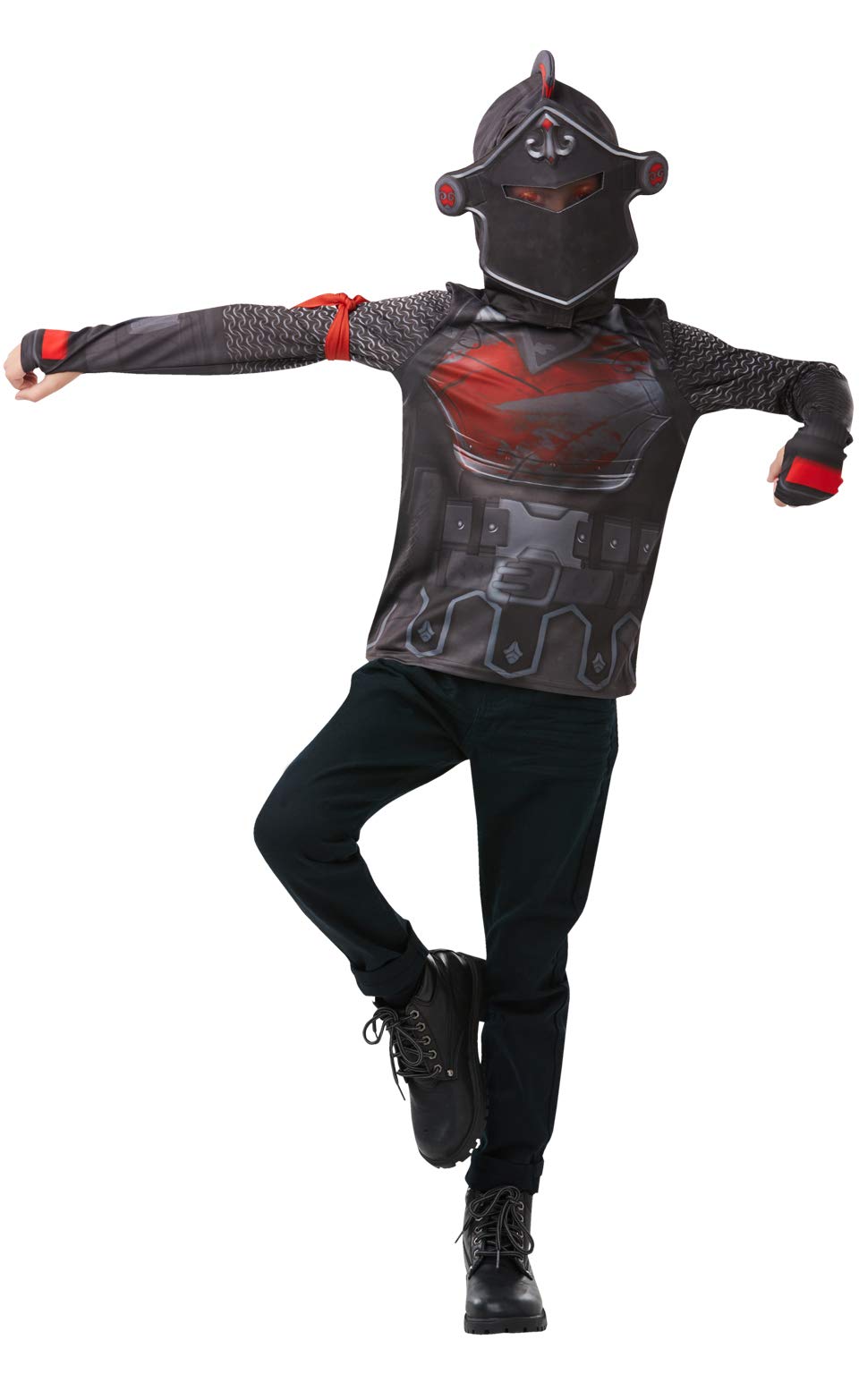 Rubie's Costume ufficiale Fortnite del Cavaliere Nero, kit da gioco - Ilgrandebazar
