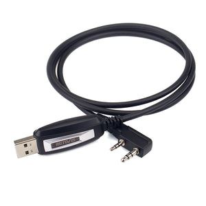 Retevis USB Cavo Programmazione 2 Pin Compatibile con Walkie Talkie Black - Ilgrandebazar