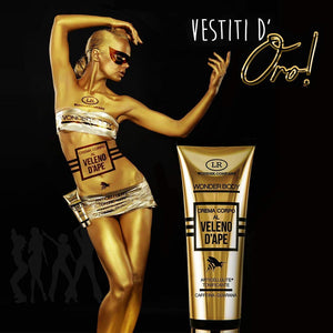 Wonder Body, crema corpo anticellulite al veleno d'ape, caffeina e guaranà,...