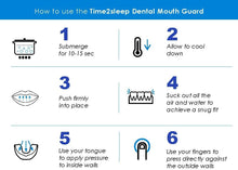 Carica l'immagine nel visualizzatore di Gallery, Time2Sleep Bite Dentale Automodellante: 4 x Bite Bruxismo Notturno Automodellante con Porta Bite Dentale, Dispositivo Anti Russamento e Anti Digrignamento dei Denti