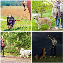 Carica l'immagine nel visualizzatore di Gallery, XUDAKJ 150cm Guinzaglio per Cani con Impugnatura Imbottita Confortevole rosa