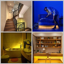 Carica l&#39;immagine nel visualizzatore di Gallery, 1.5M 45LED Luce LED da guardaroba con sensore di movimento, OriFiil 150cm - Ilgrandebazar