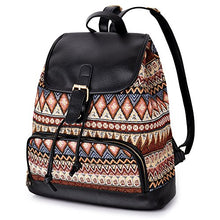 Carica l&#39;immagine nel visualizzatore di Gallery, VBIGER Zaino Donna Casual Scuola Canavas Multicolore 5