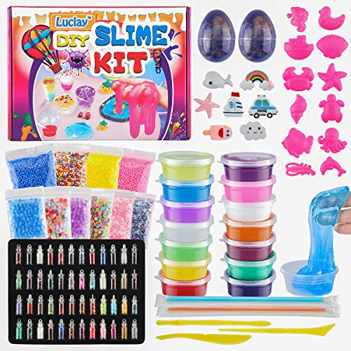 DIY Fluffly Slime Kit Per Fai da Te 12 colori di Crystal per - Ilgrandebazar
