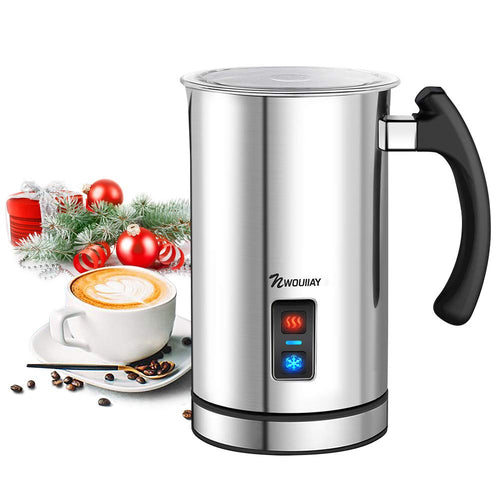 Montalatte elettrico automatico da 500 watt 240 ml in acciaio inossidabile adatto per rivestimento antiaderente schiuma di latte caldo e freddo facile da pulire