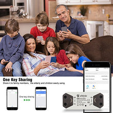 Carica l&#39;immagine nel visualizzatore di Gallery, eMylo Smart WiFi Light Switch Modulo di commutazione relè wireless 6 pacchi