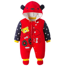 Carica l&#39;immagine nel visualizzatore di Gallery, Bambino Ragazze Ragazzi pagliaccetto Neonato addensare Snowsuit Autunno... - Ilgrandebazar