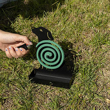Carica l'immagine nel visualizzatore di Gallery, Baroni Porta Zampirone in Metallo Cane Nero. Portazampirone da interno o da esterno 14x5x19 cm