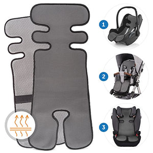Copriseggiolino estivo traspirante per passeggino, ovetto e seggiolino auto...