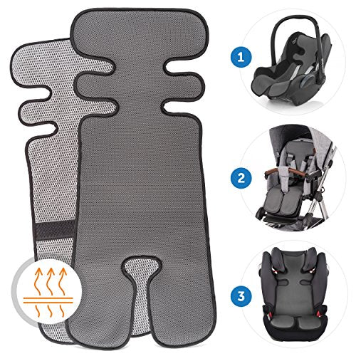 Copriseggiolino estivo traspirante per passeggino, ovetto e seggiolino auto...