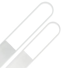 Carica l&#39;immagine nel visualizzatore di Gallery, Mont Bleu Set di 2 lime per unghie in vetro - vero cristallo Boemia...