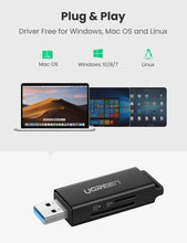 Carica l&#39;immagine nel visualizzatore di Gallery, UGREEN USB 3.0 Lettore Schede SD TF Card Reader 5Gbps, Adattatori per schede... - Ilgrandebazar