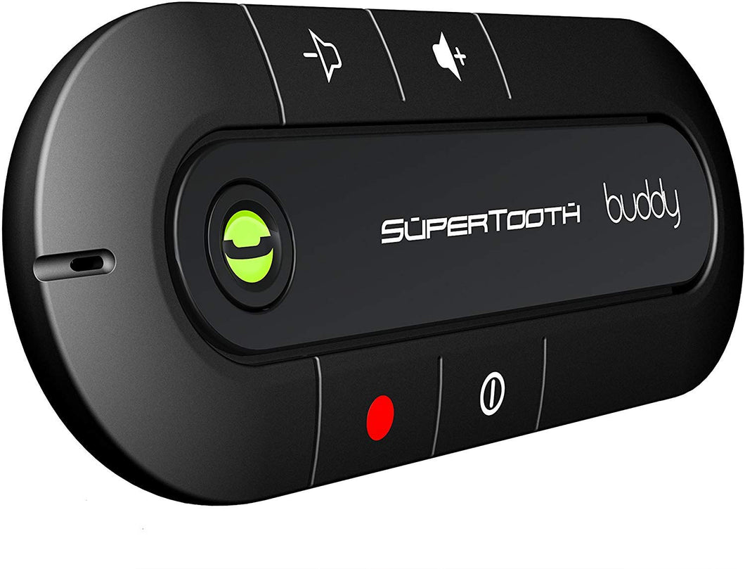 SuperTooth Buddy Kit Vivavoce Bluetooth per Auto, Nero - Ilgrandebazar