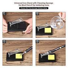 Carica l&#39;immagine nel visualizzatore di Gallery, Saldatore Kit 60W, Meterk 14 in 1 Saldatrice a Temperatura...