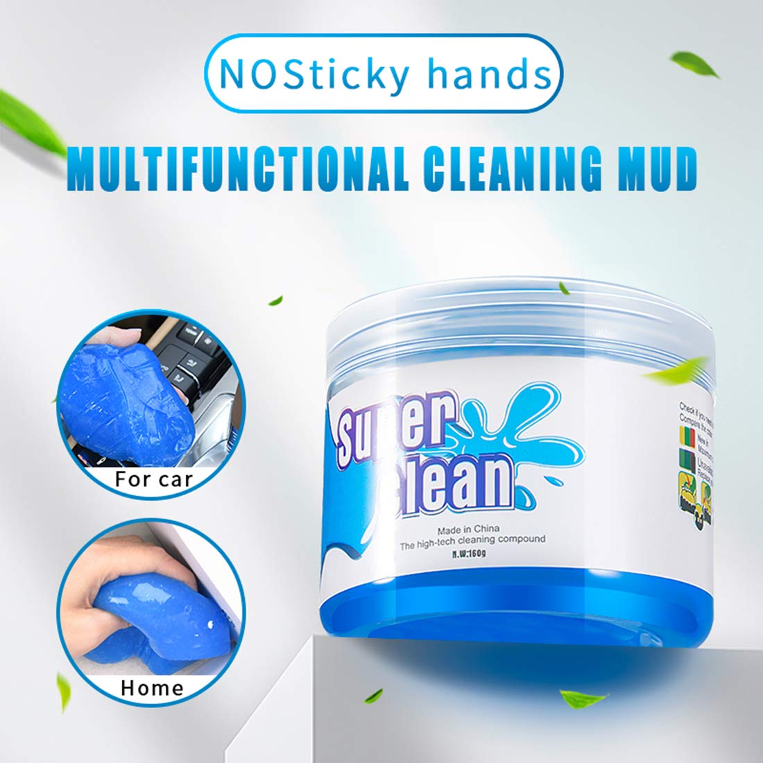 Magic Pulizia Gel 4 Pezzi - Rimuove Polvere E Sporco Da Tastiere E Device - Foto 8