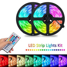 Carica l'immagine nel visualizzatore di Gallery, Striscia LED 10 Metri,Tomshine RGB con IR Telecomando a 44...