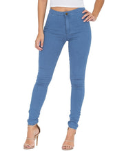 Carica l&#39;immagine nel visualizzatore di Gallery, EASTDAMO Pantaloni attillati con elastico e vita alta per donna Piccolo Nero - Ilgrandebazar