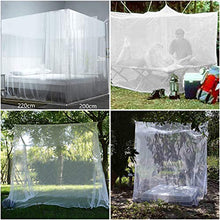 Carica l&#39;immagine nel visualizzatore di Gallery, Faburo Zanzariera Quadrata 220x200x200 per interni ed esterni colore bianco