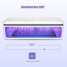 Carica l&#39;immagine nel visualizzatore di Gallery, Sterilizzatore UV Professionale, 59S Sterizzatore UV Scatola LED con 8 Perline Lampada Sterilizzazione Rapida 99,9%, Adatto per Cellulari, Occhiali, Estetica, Strum S2