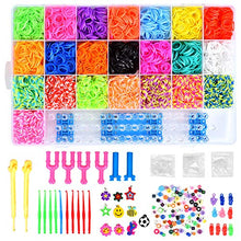 Carica l&#39;immagine nel visualizzatore di Gallery, Queta 6800 DIY Elastici Loom Nastri Box Contenitore Braccialetto Collana... - Ilgrandebazar